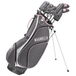 Wilson Magnolia Pink Right Hand Womens Complete Golf Club Set - Carry