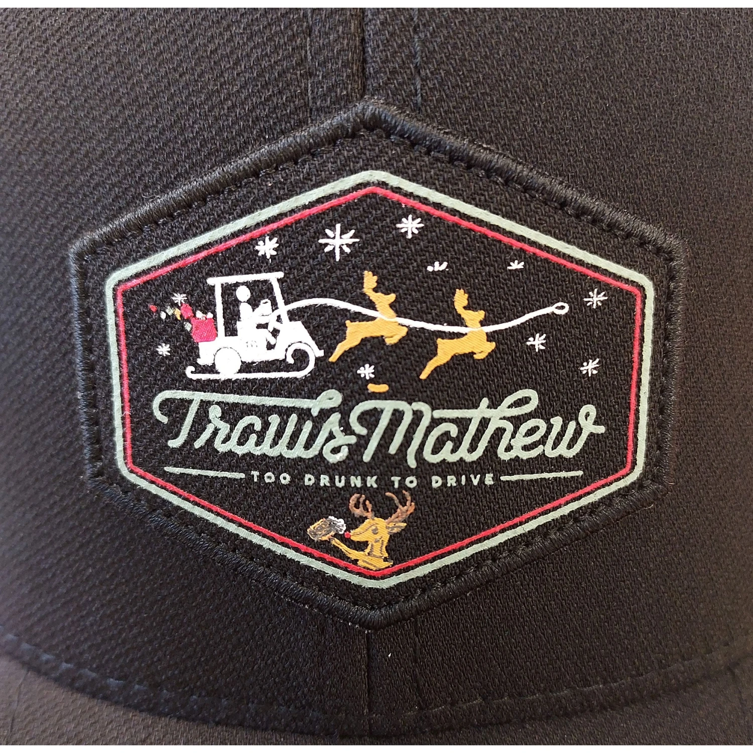 TravisMathew Christmas Countdown Mens Hat - Image 2
