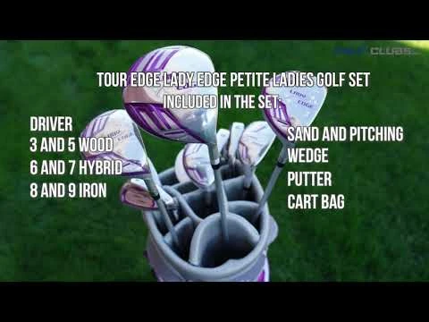 Tour Edge Lady Edge 11 Piece Womens Complete Golf Set - Image 2